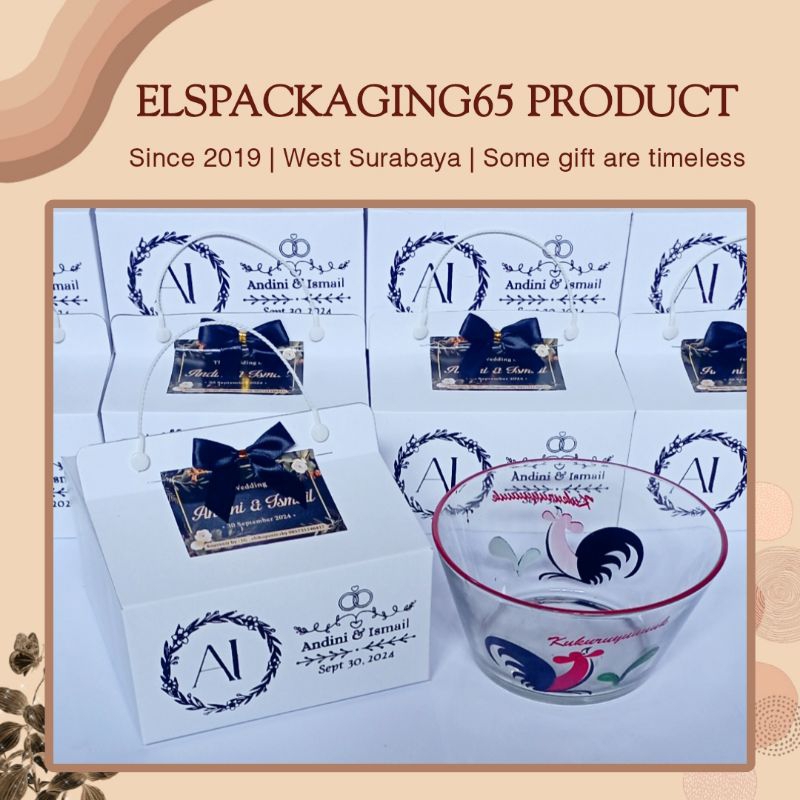 Souvenir Mangkok Jago Vshape Souvenir Mangkok Nikah Murah Kaca