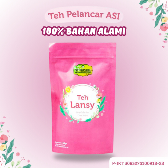 

Teh Lansy Syifacare: Teh Celup 100% Bahan Herbal Pelancar ASI Untuk Ibu Menyusui,20 Tea Bag