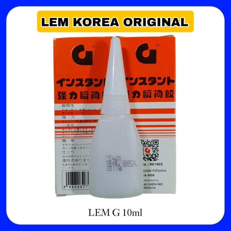 

Lem korea G perekat alteco cepat kering kualitas original no.1