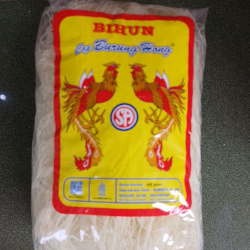 

Bihun Cap Dua Burung Hong 450 Gram