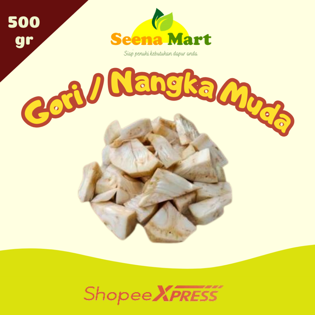 

Nangka Muda Gori Segar Sayur 500 Gram - Seena Mart Sayur Lampung