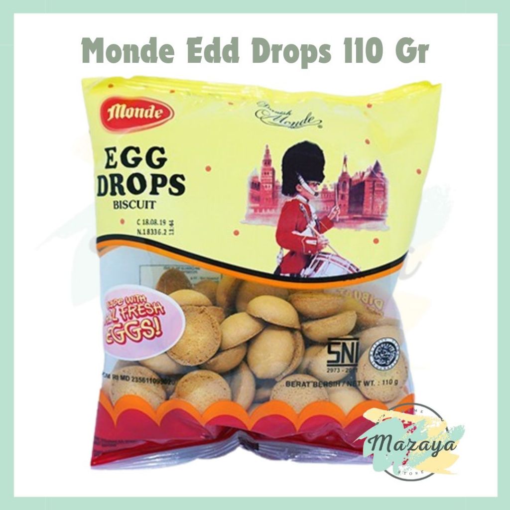 

MONDE EGG DROPS 110GR - MAZAYA HOMESTORE