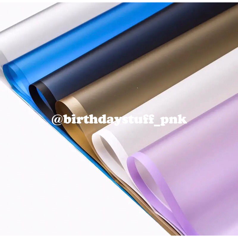 

Kertas Buket Bunga List / Flower Wrapping Cellophane Paper Florist