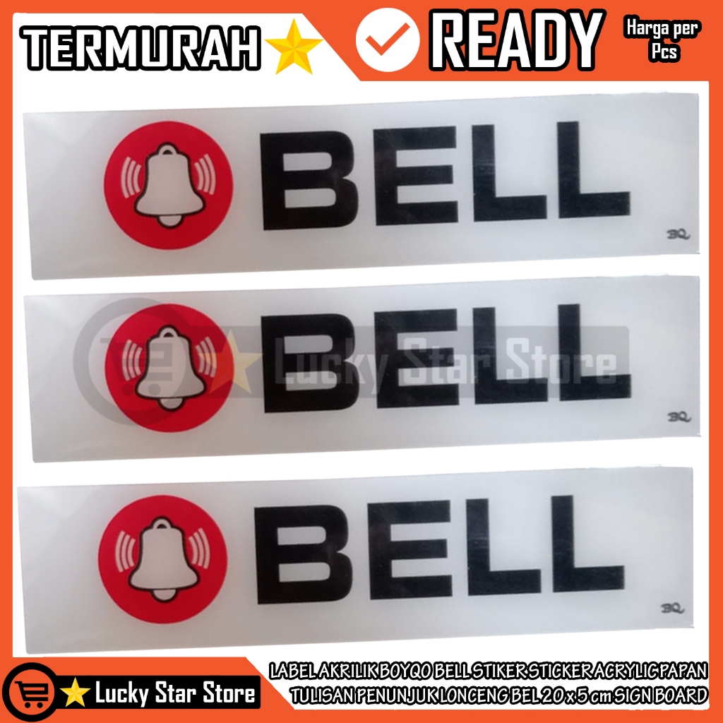 

Sticker Tulisan Bell Acrylic Label Akrilik Boyqo Stiker Papan Penunjuk Lonceng Bel 20 X 5 Cm Sign Board Acrylik Akrilic Sekolah Kantor Rumah Tulis Penanda Tanda Lounceng Suara Pertanda Tamu Datang