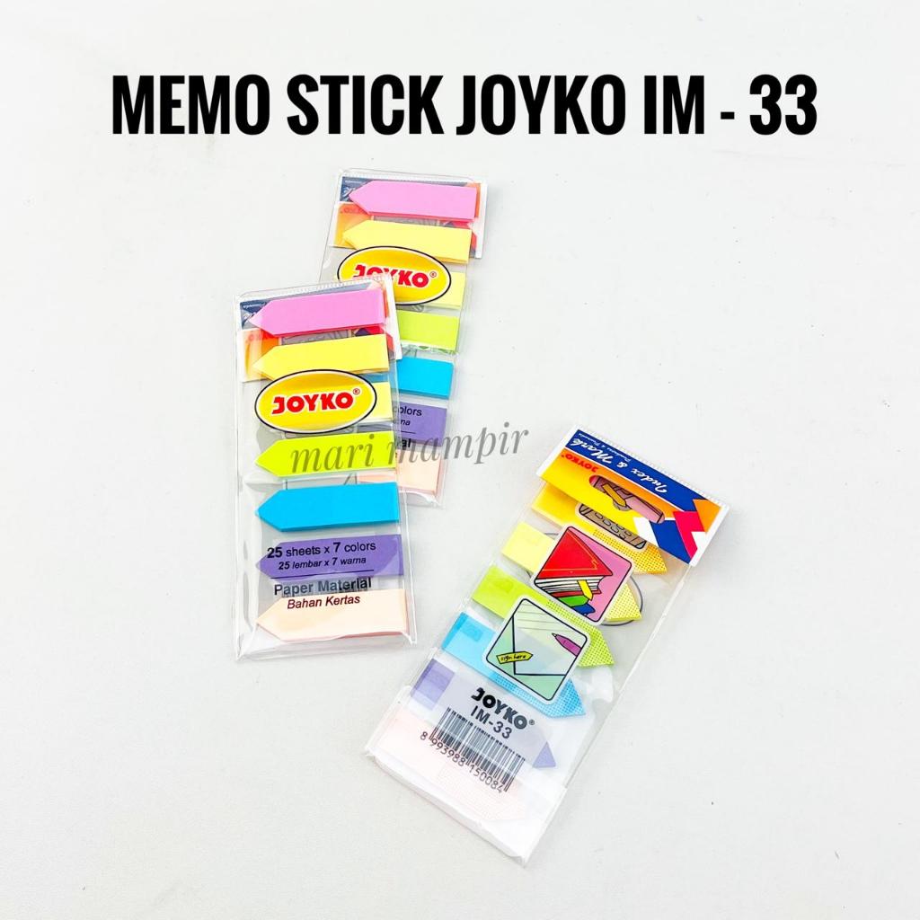 

INDEX & MARK PENANDA PEMBATAS KERTAS JOYKO IM - 33