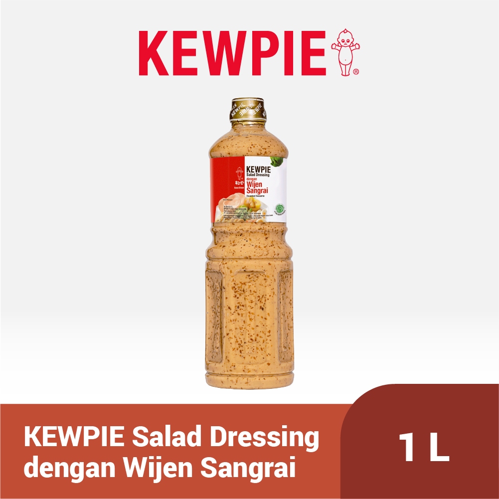 

KEWPIE Salad Dressing Saus Siram Dengan Wijen Sangrai 1 L