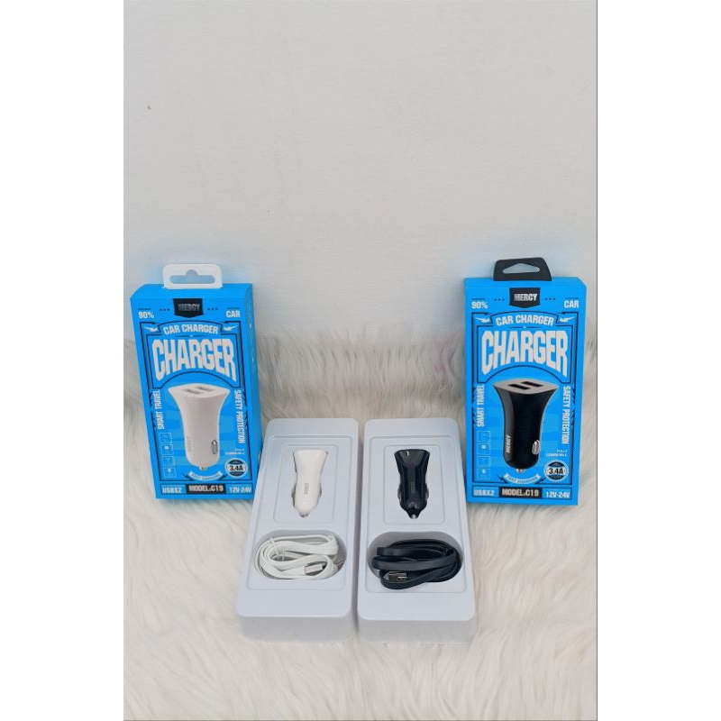 Car charger | Charger mobil MERCY C-19 (micro/type c)