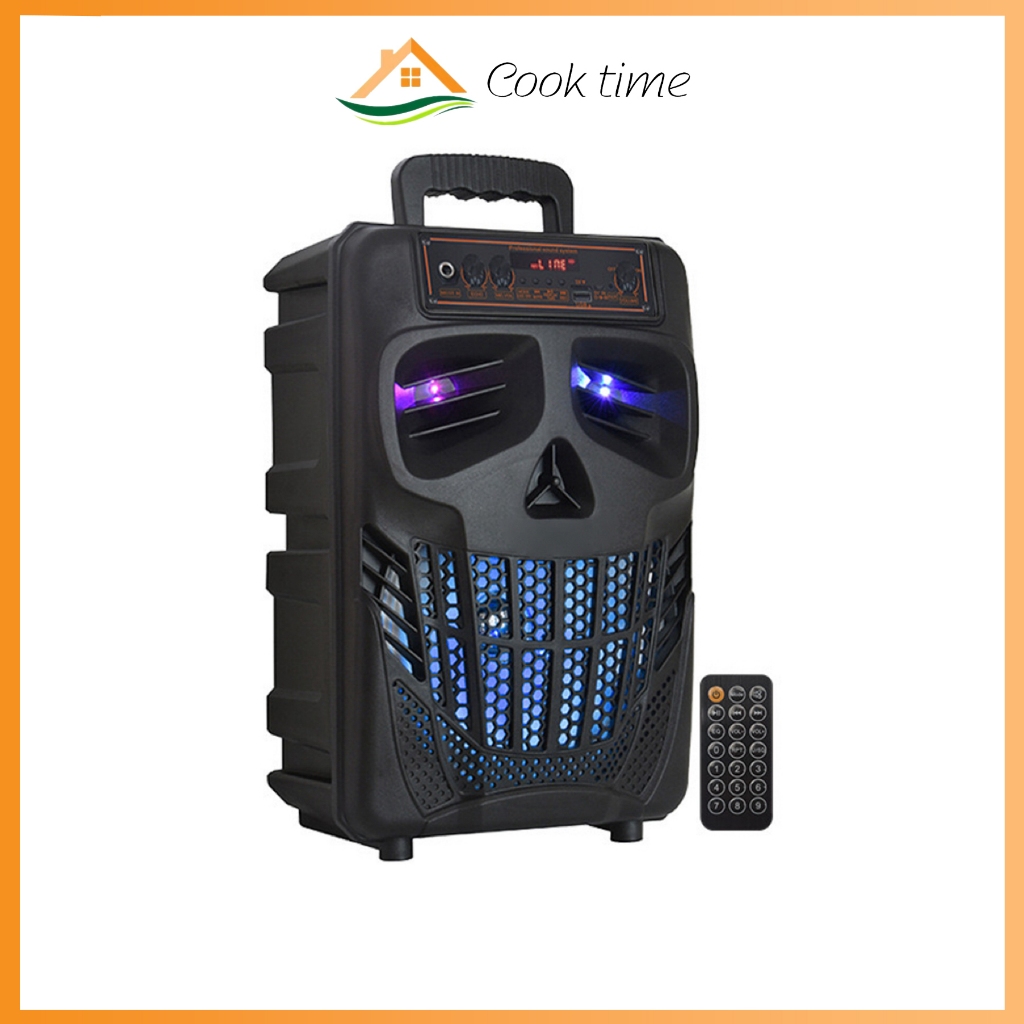 Big Promo (Ct) Speaker Bluetooth Full Bass Speaker Bluetooth Portabel 8'8-Inch Kimiso Free Mikrofon