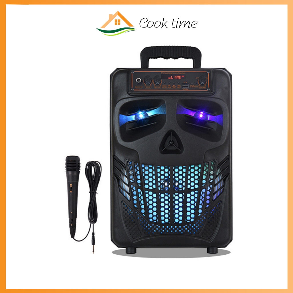 PROMO TERBARU (CT) SPEAKER BLUETOOTH FULL BASS 10 INCH SPEAKER BLUETOOTH PORTABEL 8'8-INCH KIMISO