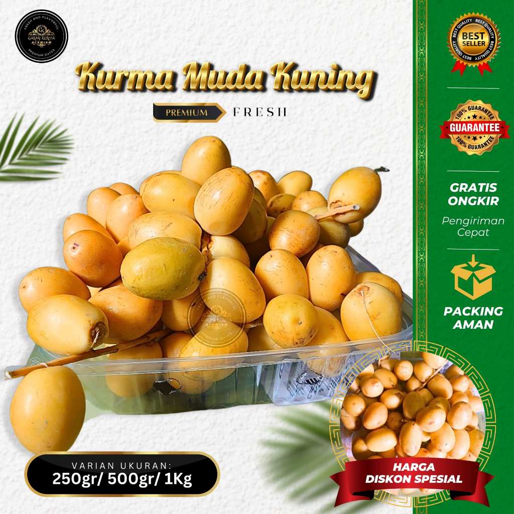 

PO - KURMA MUDA KUNING SEPET FRESH FULL DISKON - Promil Kurma Muda Kuning Fresh Segar SEPET