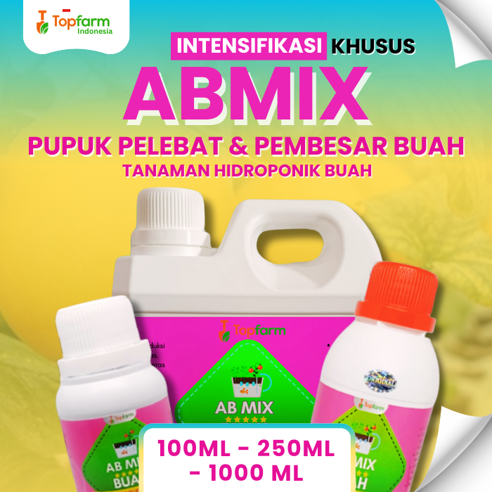 Pupuk Abmix Tanaman Buah Hidroponik / Pupuk Abmix Sayuran Buah / Pupuk Abmix Hidroponik Buah Cair