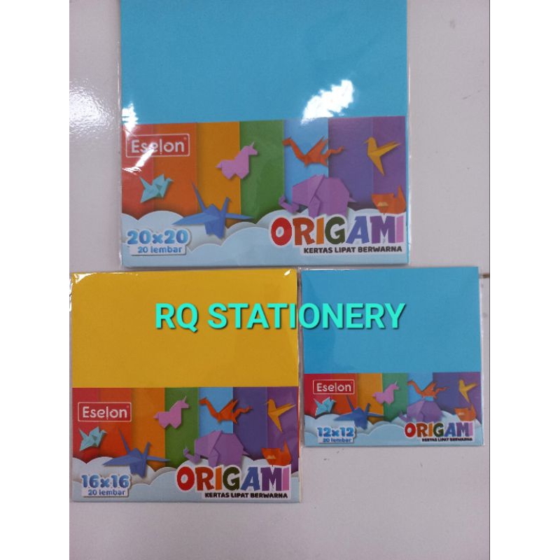

Origami Eselon isi 20 Lembar