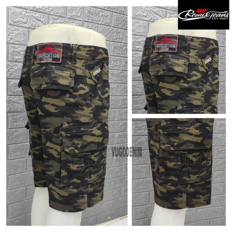 REMIX size 27-33 CELANA PENDEK CARGO LORENG / CELANA PENDEK LORENG COWOK / CELANA PENDEK CARGO REMIX