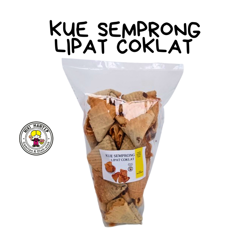 

Kue Semprong Lipat Coklat - Niki Snack Salatiga