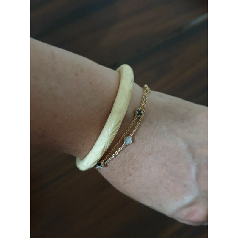 Gelang Natural GG lokal berserat khas asli ukiran bagus berkharisma