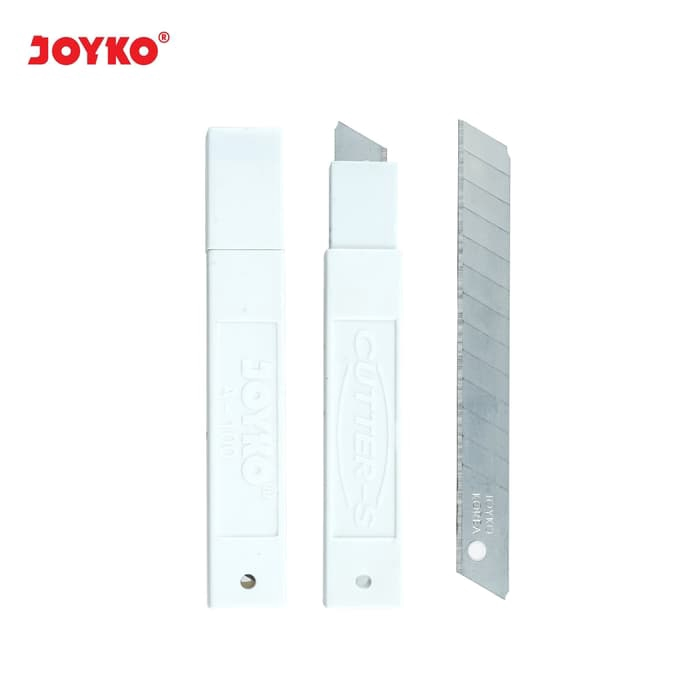 

Isi Cutter / Cutter Blade Refill Joyko A-100 1 Tube Isi 5 Pcs