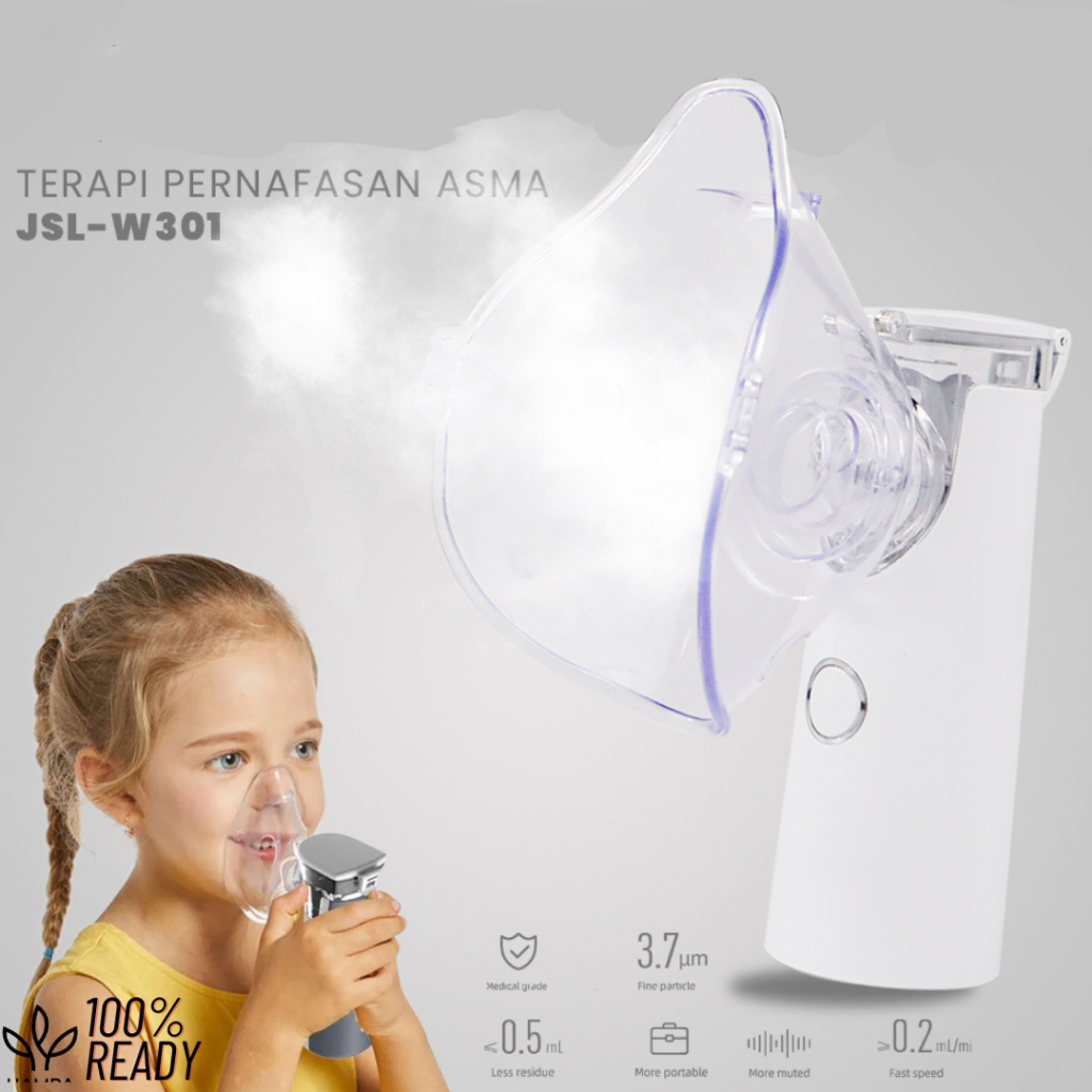 Nebulizer Alat Uap Bantu Pernafasan Asma Inhalasi / Alat Terapi Pernafasan Asma
