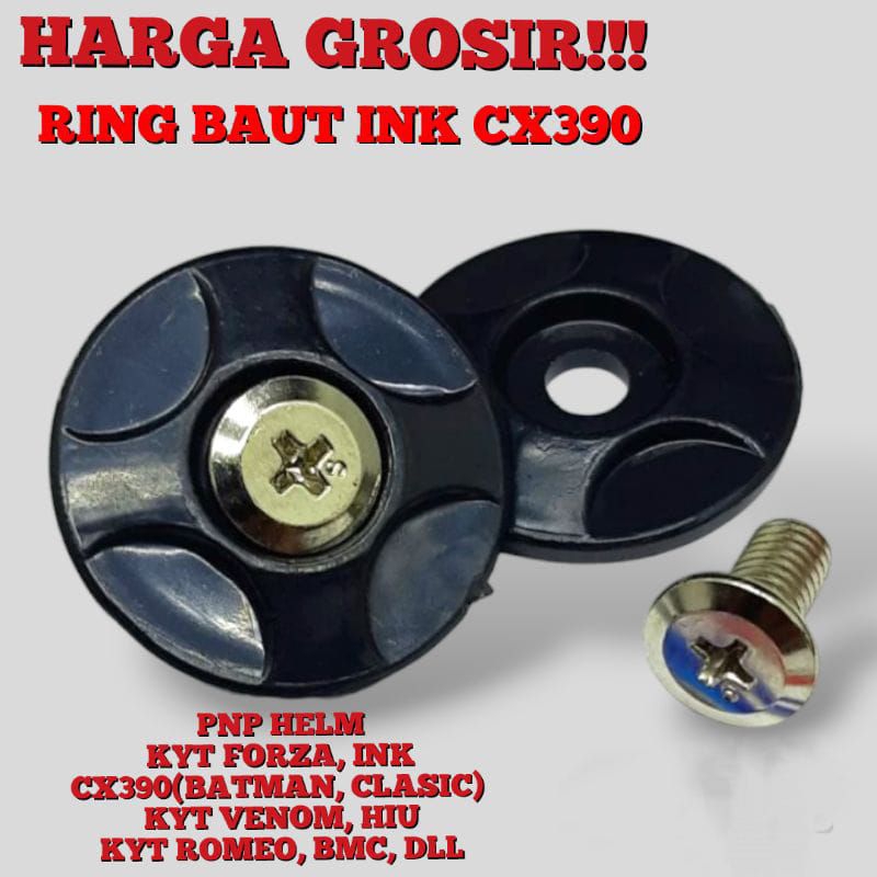 Ring Baut Ink Cx 390/Baut Ring Helm KYT Forsa Romeo dll
