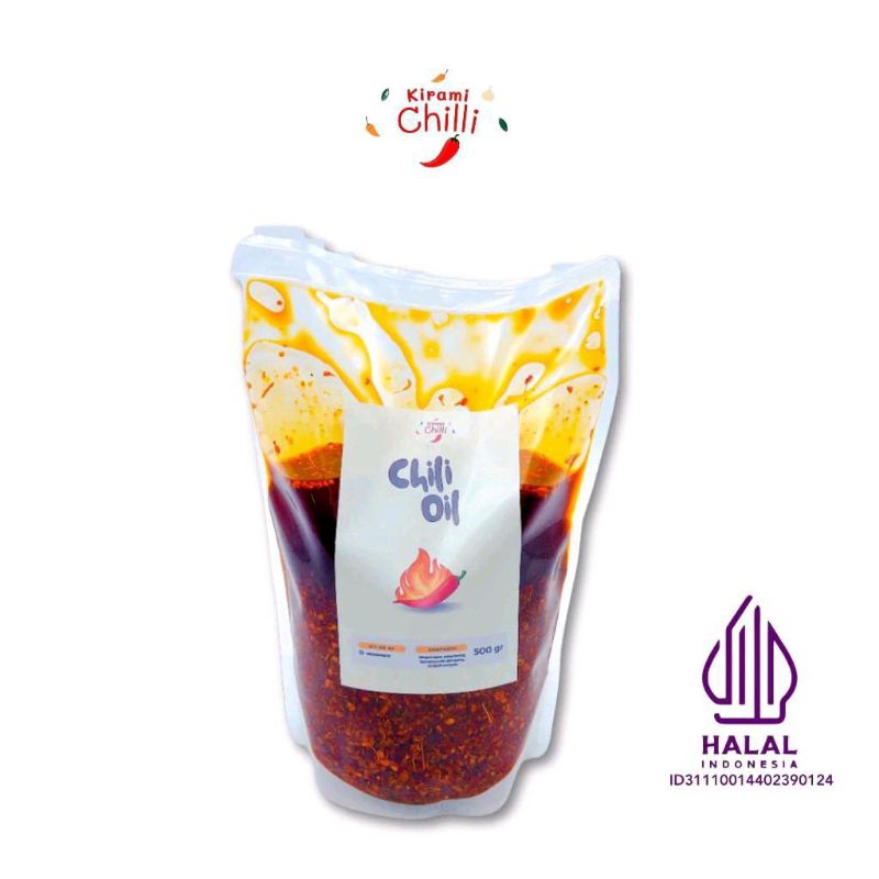 

Chili Oil - Minyak Cabai Halal 500Gram