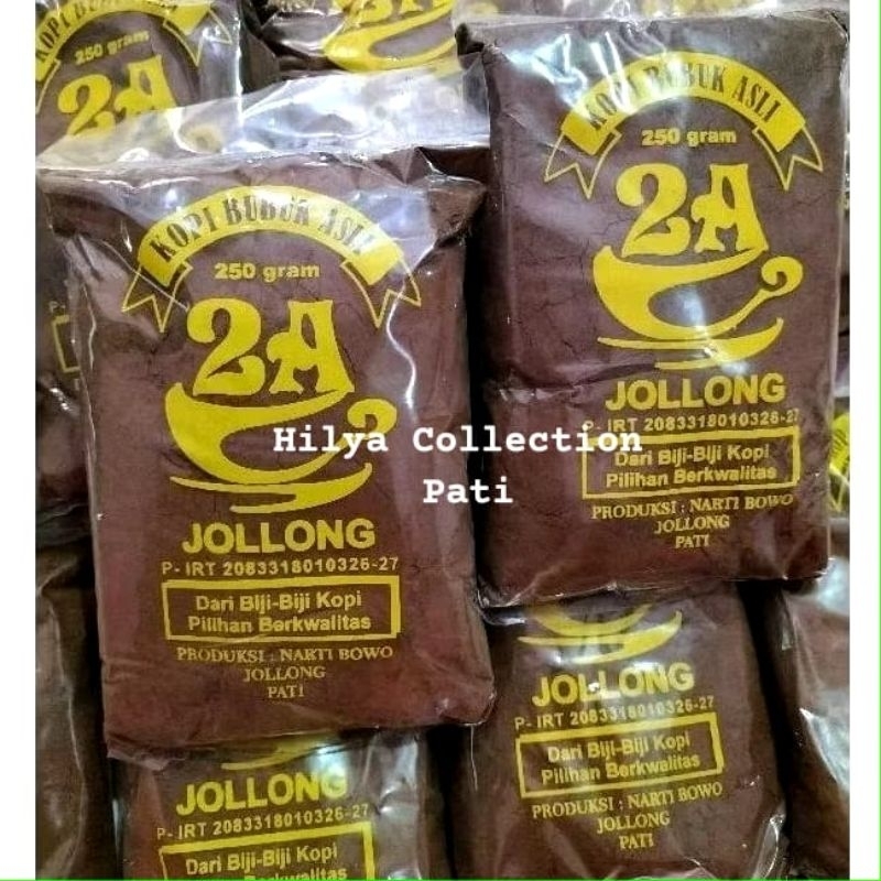 

Kopi Jollong Bubuk Murni Asli 2A Khas Jollong Pati