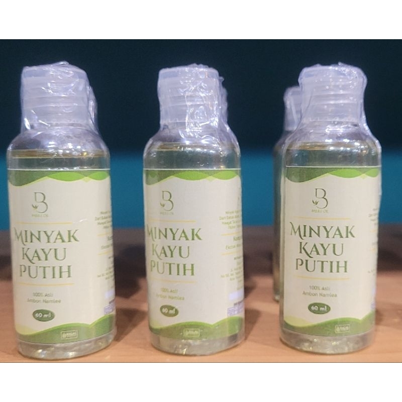 Minyak Kayu Putih merek Hijau Buru 60 ml (Oleh-oleh khas Maluku)