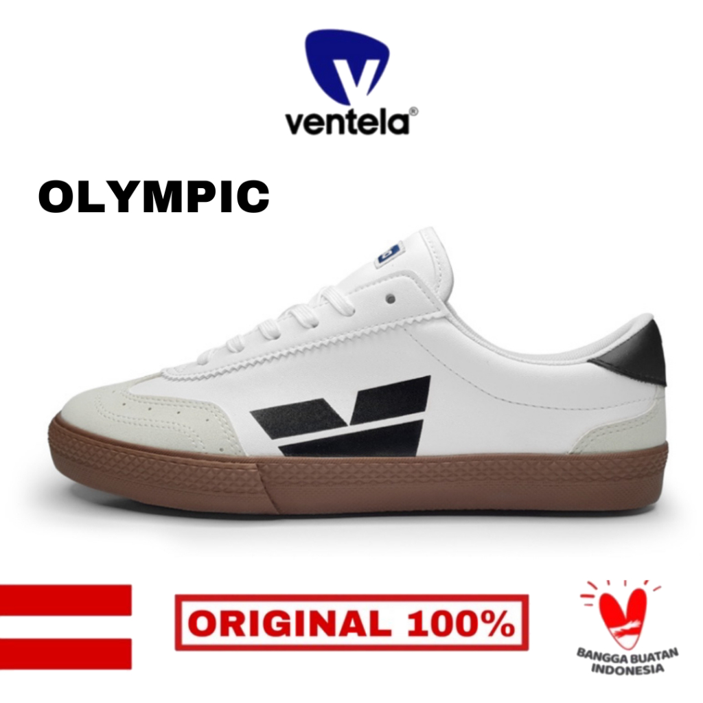 Ventela Olympic Low White Brown