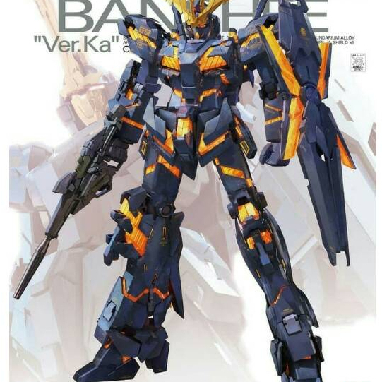 Original Made In japan MG 1/100 Unicorn Banshee ver.ka ver ka ver. ka banshe
