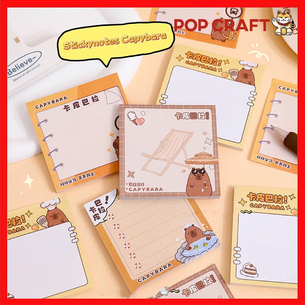 

PC Sticky Notes Lucu Unik Alat Tulis Kantor Praktis Alat Tulis Sekolah Notebook Notepad Memo MP09