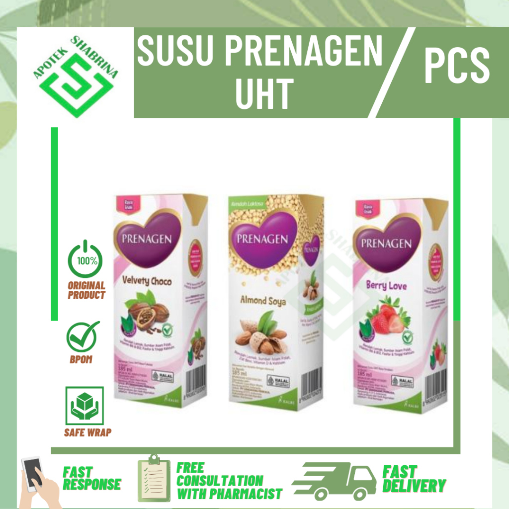 SUSU PRENAGEN UHT / SUSU IBU HAMIL/185ML