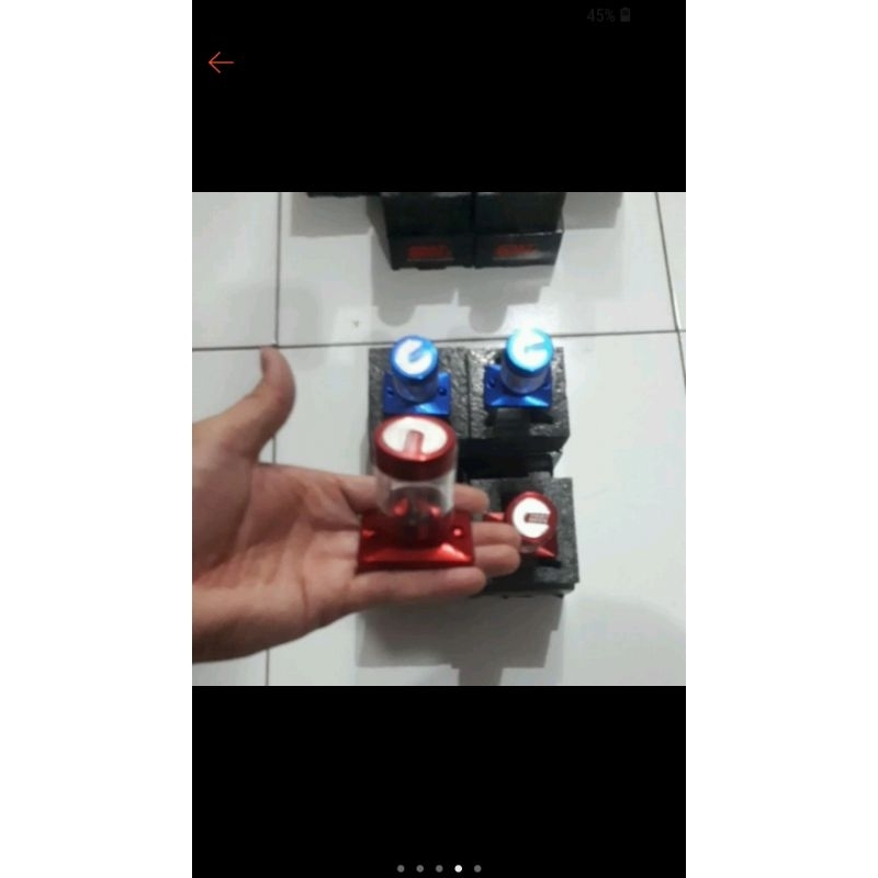 Tutup Oli Master Rem Transparan Merek Fast Bikes Sepeda Motor PCX 150, PCX 160, Vixion, Satria fu, C