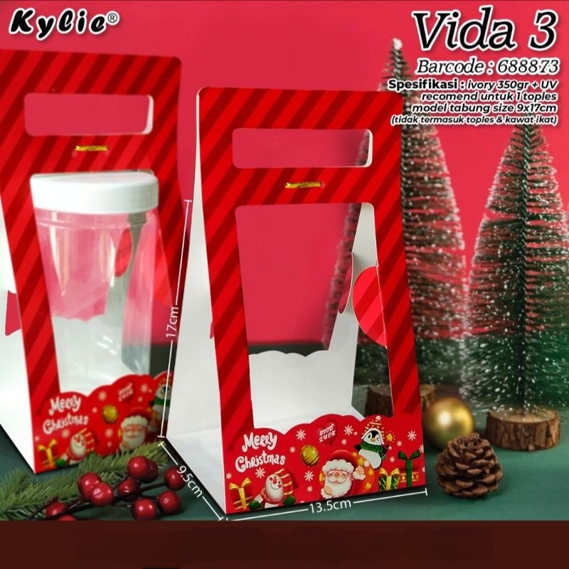 

Box tengteng natal box jinjing christmas Box Vida (5pc)
