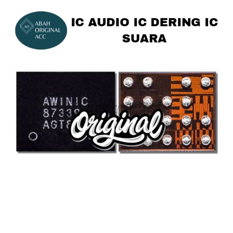 IC AUDIO IC DERING IC SUARA OPPO A16 OPPO A16E OPPO A16K ORIGINAL TESTED PROVED