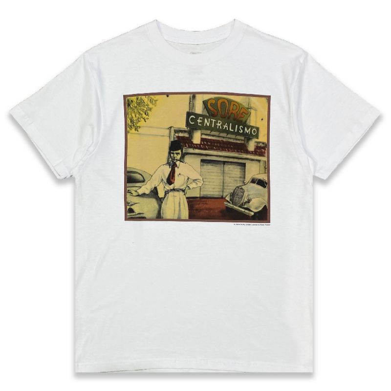 Sugarcave Tshirt SORE - CENTRALISMO White | SORE Official Merchandise