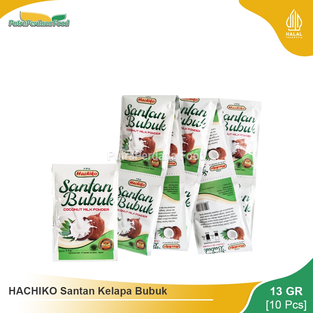 

HACHIKO Santan Bubuk 13gr (10 Pcs)