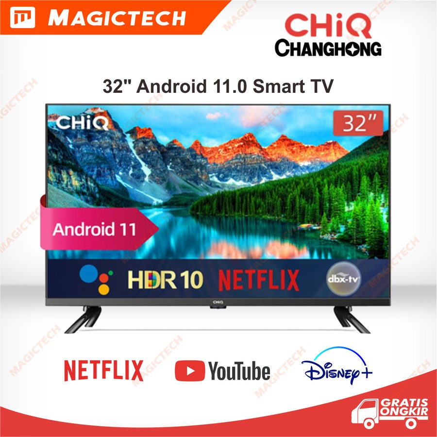 TV LED CHANGHONG 32 INCH / 32" LC32G7N SMART ANDROID 11 HD
