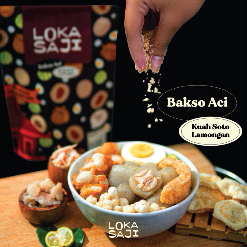 

Lokasaji Bakso Aci Kuah Soto Lamongan