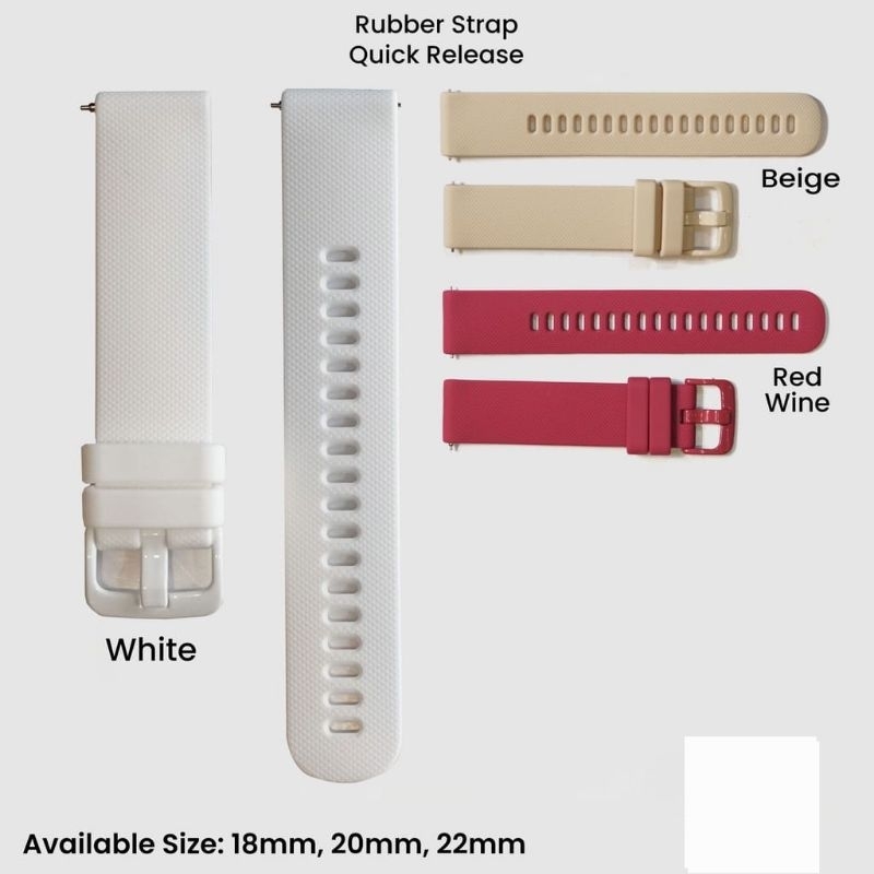 Strap 18mm Tali Jam Fossil Gen 5E 42mm/Gen 6 42mm