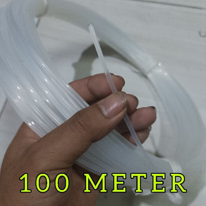 KI3 SENAR 3MM 1 METER TANPA SAMBUNGAN  SENAR POTONG RUMPUT