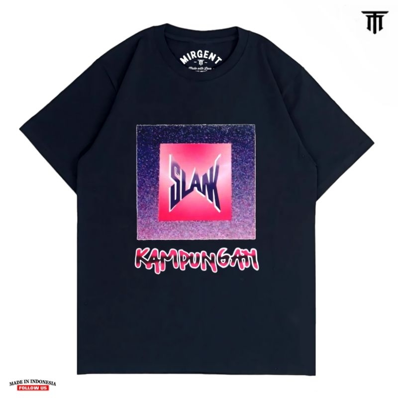 KAOS SLANK ORIGINAL - COVER ALBUM SLANK KAMPUNGAN - KAOS SLANK DISTRO  - KAOS SLANK ORIGINAL POTLOT