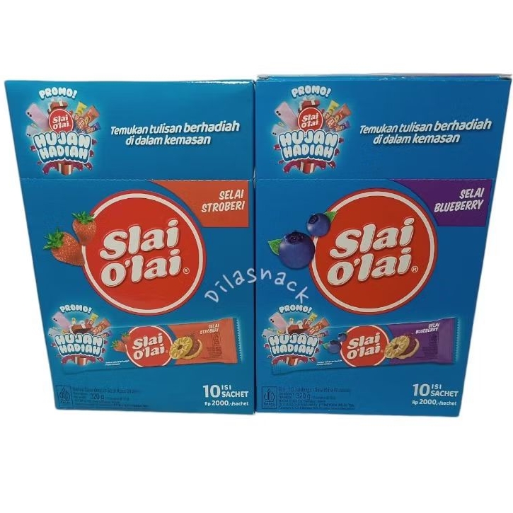 

biskuit slai o'lai stroberi 1 box isi 12 slay Olay blueberry slai olai slay o lai