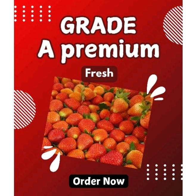 

STRAWBERRY FRSH GRADE A PREMIUM 1KG