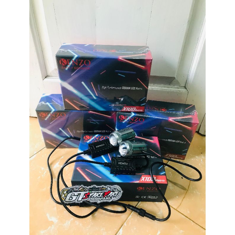 LAMPU TEMBAK KENZO X100 BY OSRAM