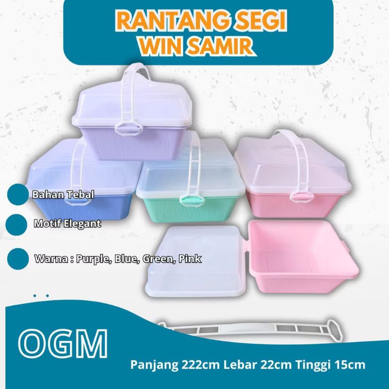 Rantang WIN ORI/WARNA /RANTANG HAJATAN/RANTANG HAJATAN SUSUN 2