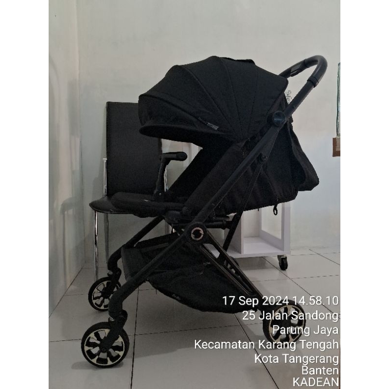 Preloved Stroller Cocolatte Reversee 360 Cabin Size #Mothercare Joie Nuna Bugaboo Silver Cross Mamas