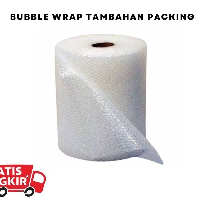 

Additional Extra Bubble Wrap / Kerdus Tambahan untuk Packing