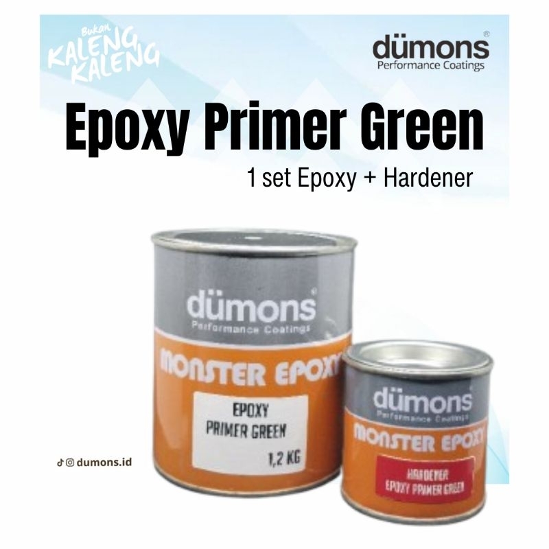 EPOXY PRIMER (+Anti Karat) 1 set Epoxy + Hardener