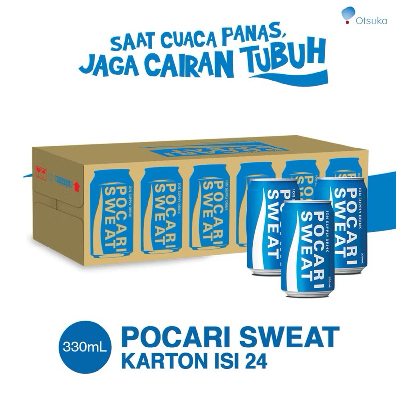 

POCARI SWEAT KALENG / 330ml / 24 kaleng