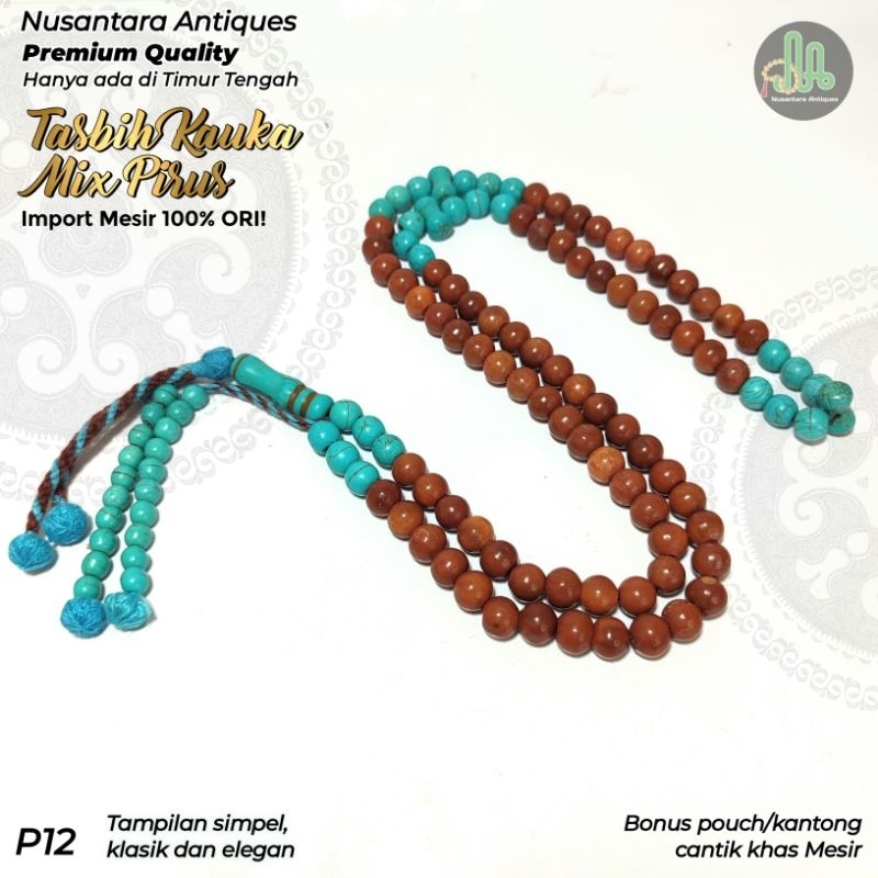 Tasbih Pyrus Firus Fairus Pirus Mix Kokka Kauka Fuqoha Kokka Asli Import Mesir