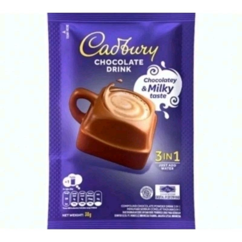 

1 sachet Cadbury Chocolate Drink 30gram 1