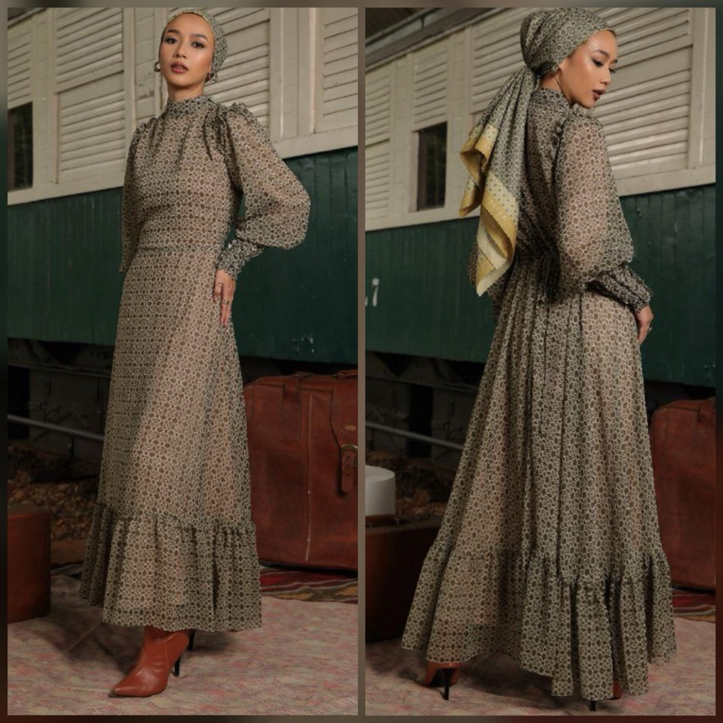 ALEZA - HAZEL DRESS no inner || dress muslim wanita